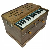 Harmonium Double Reeds 27 English Keys - Walnut