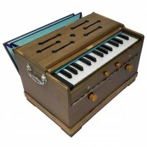 Harmonium Double Reeds 27 English Keys - Wenge