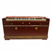 Harmonium Double Reeds 32 English Keys - Red 