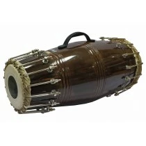 Pakhawaj (Screw Fitting) Walnut finish